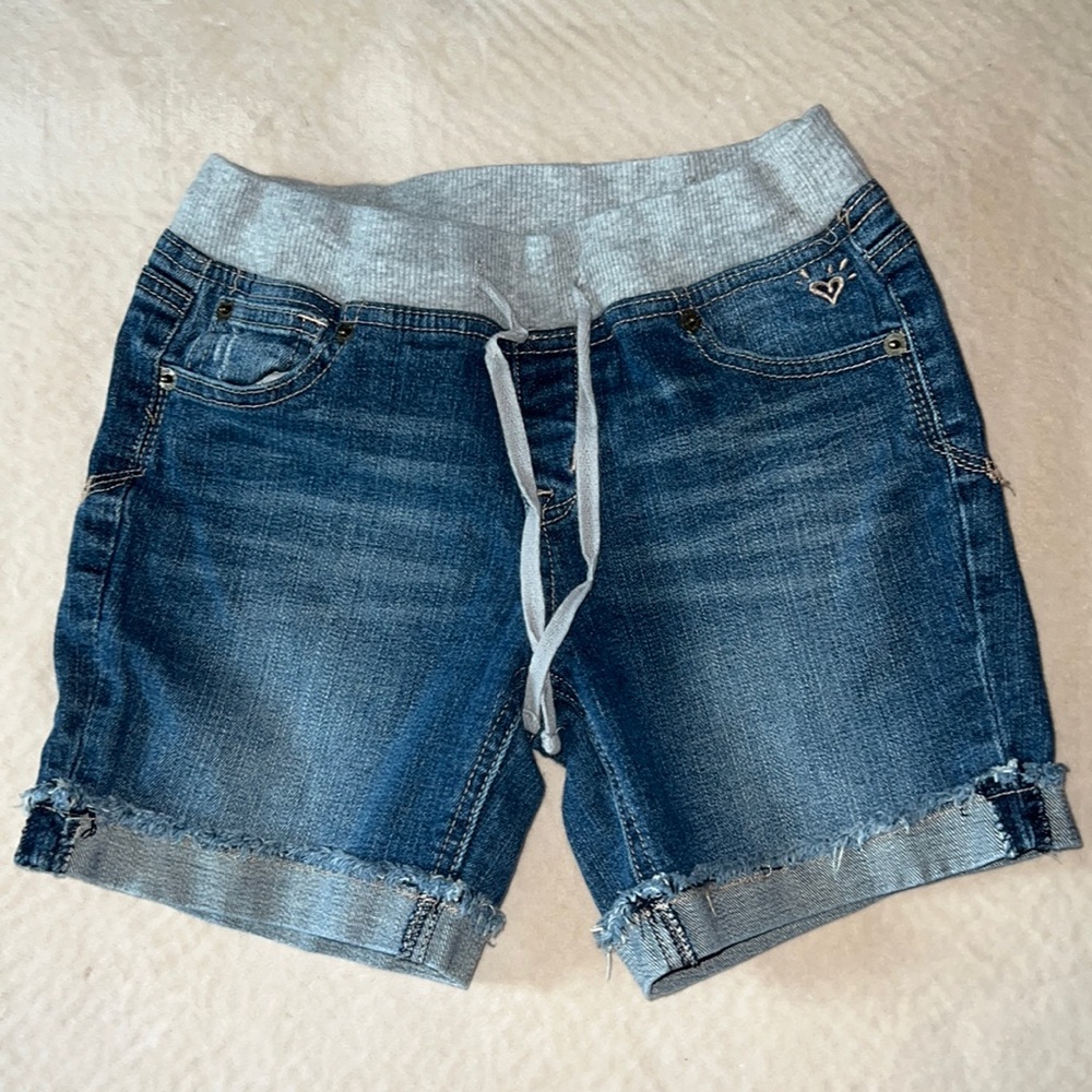 Justice jean shorts